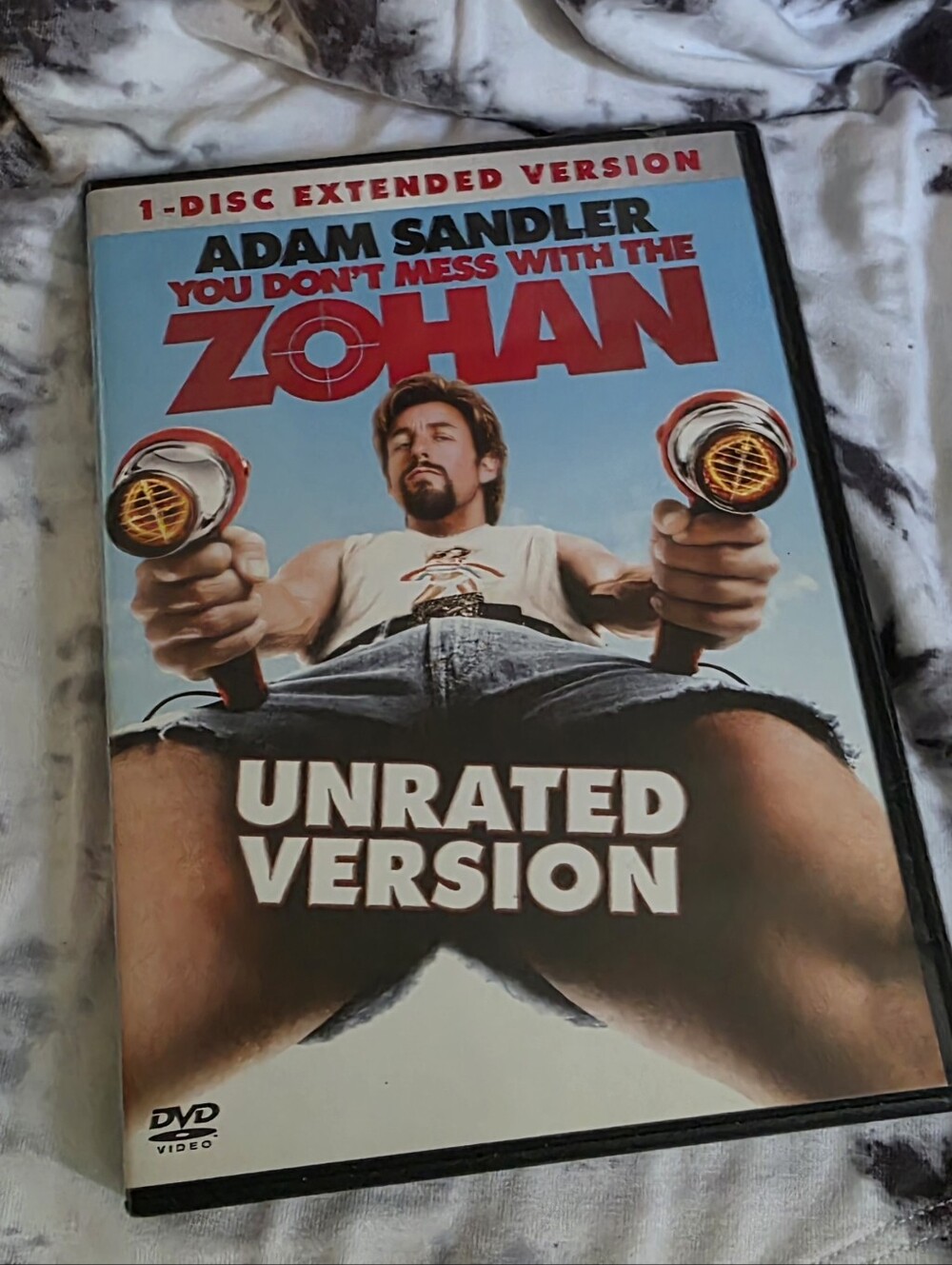Adam Sandler You Don't Mess With The Zohan (Unrated Version) - Blue Cover DVD